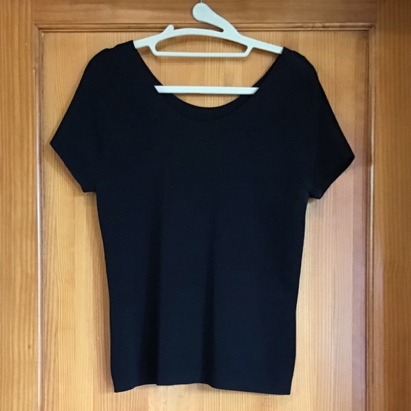 Talbots Sweaters - Talbots black short sleeve sweater. Size M